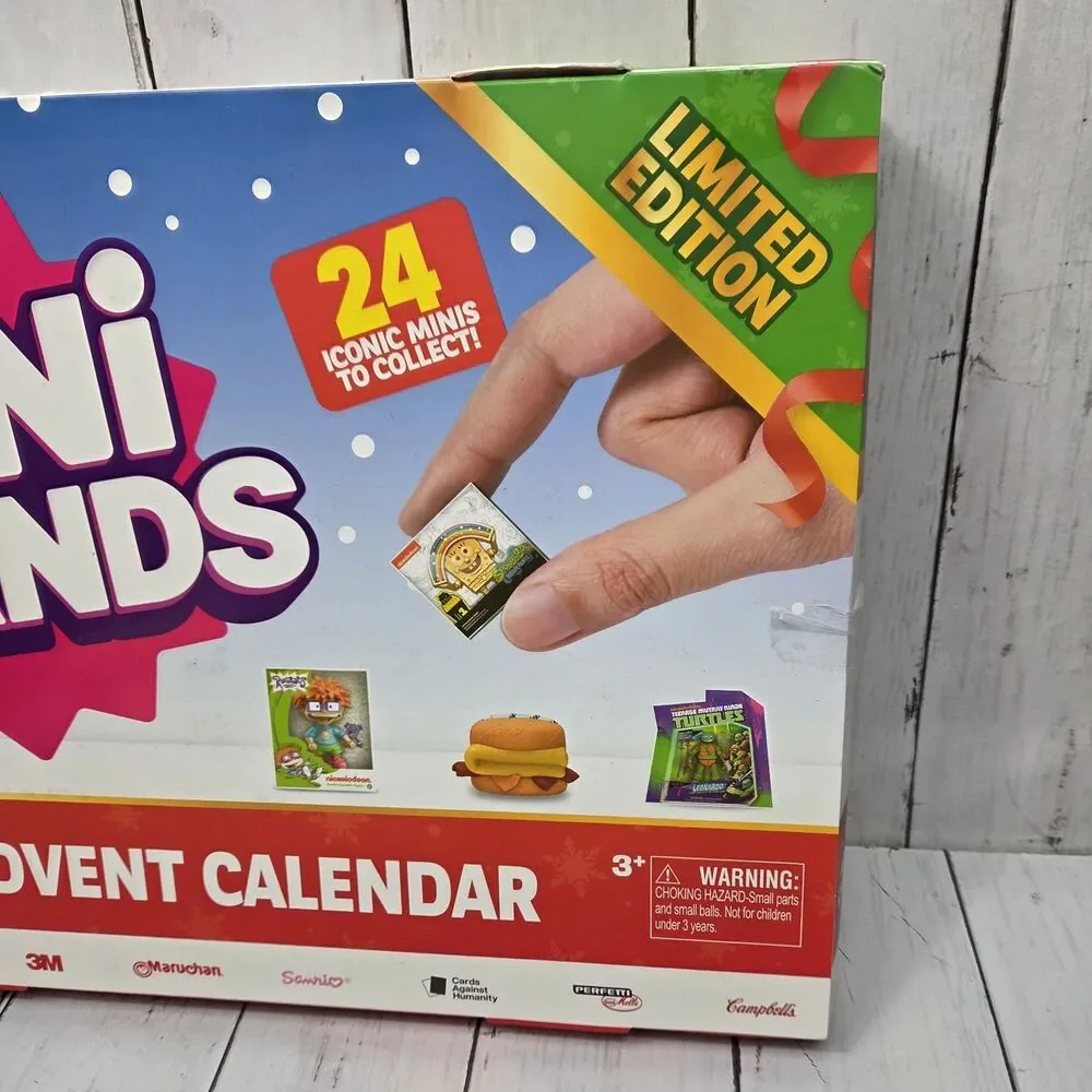 Limited Edition Mini Brands Advent Calendar 24 Mystery Collectibles Toys Zuru